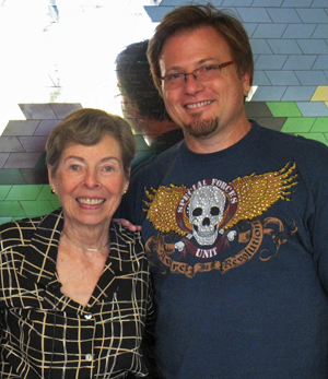 Ann Bannon with Johnnie D. Terry